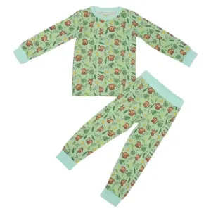 بيجامات أطفال من الخيزران العضوي  Organic Bamboo Printed Kids Pajamas