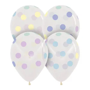 11 inch POLKA DOTS PASTEL