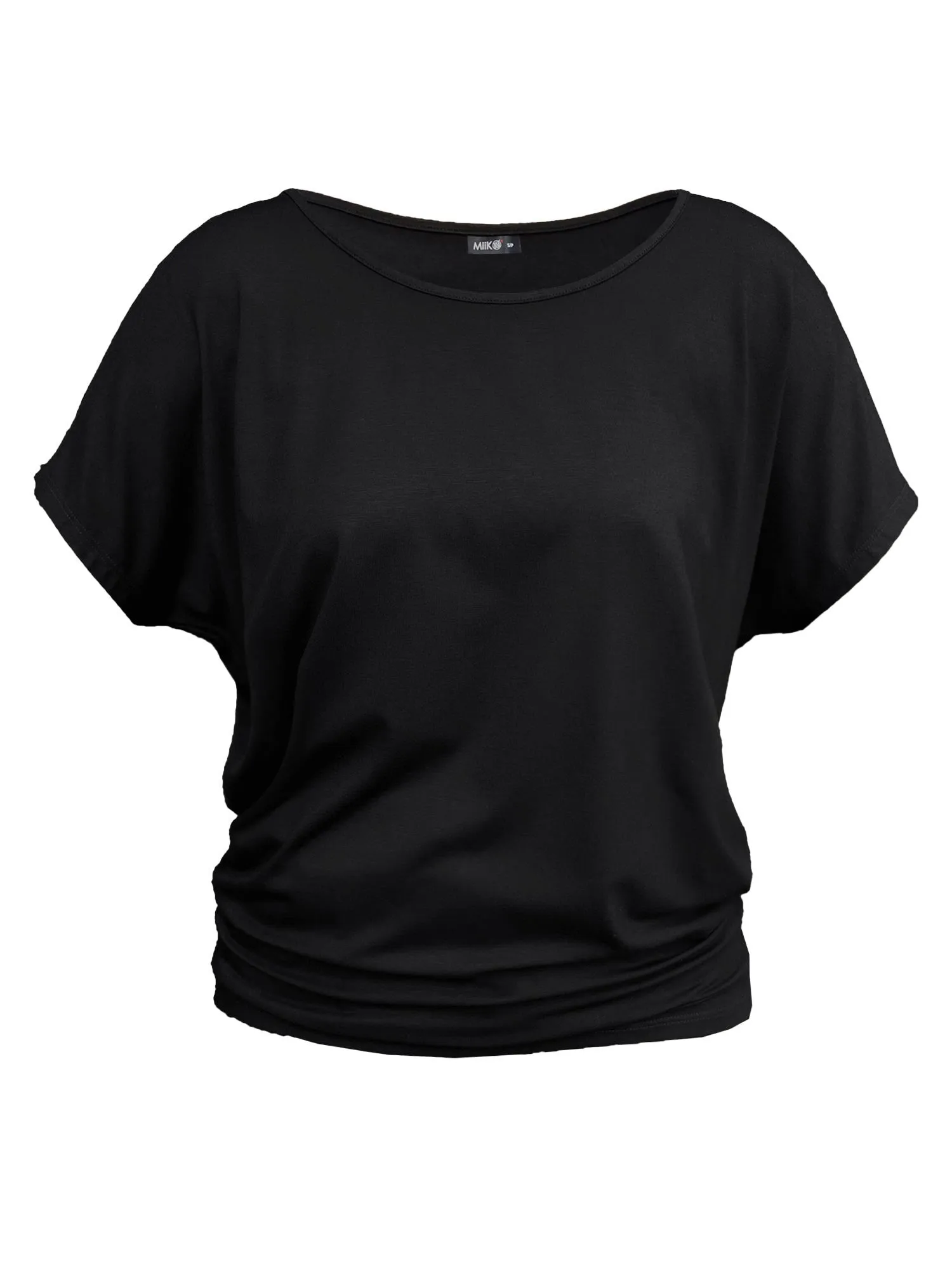 Adisa reversible neckline slouchy dolman top - FINAL SALE