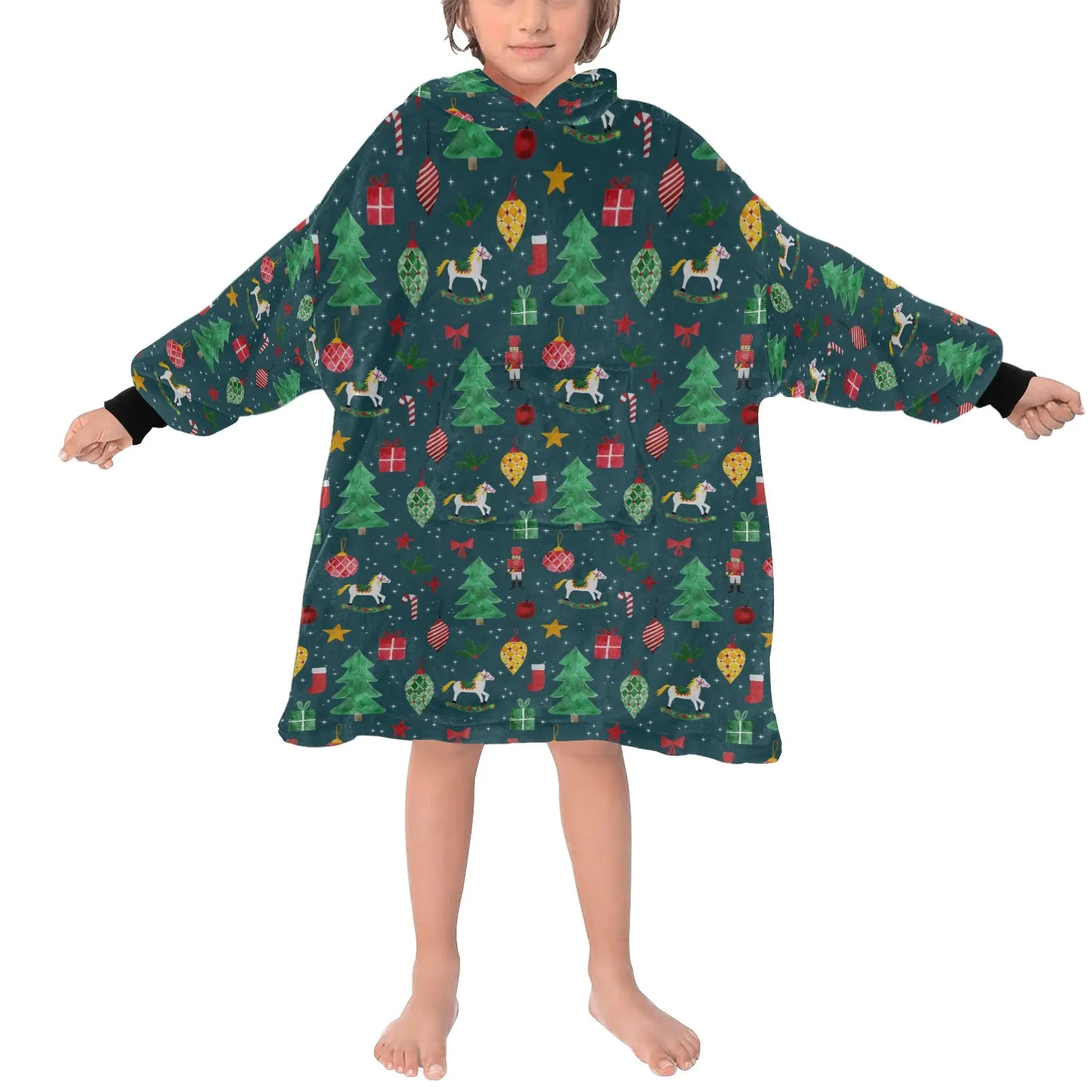And So This Is Christmas - Hooded Blanket