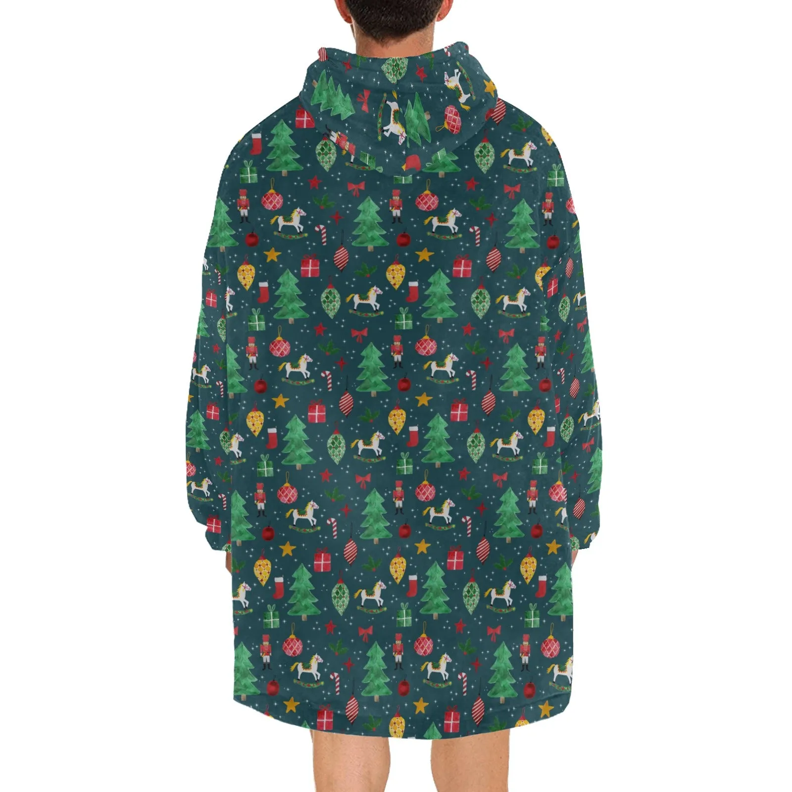 And So This Is Christmas - Hooded Blanket
