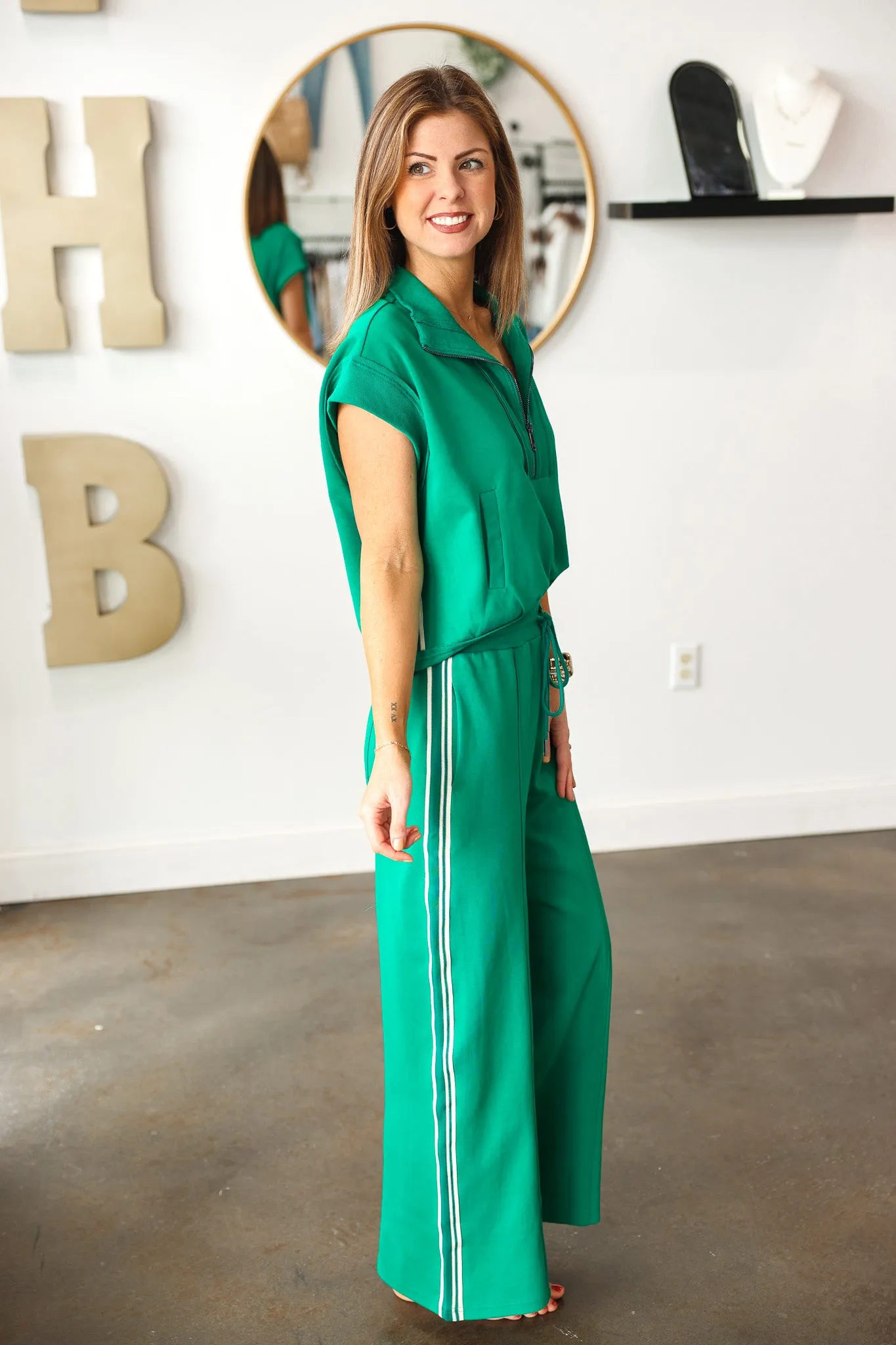 Athletic Pants - Green