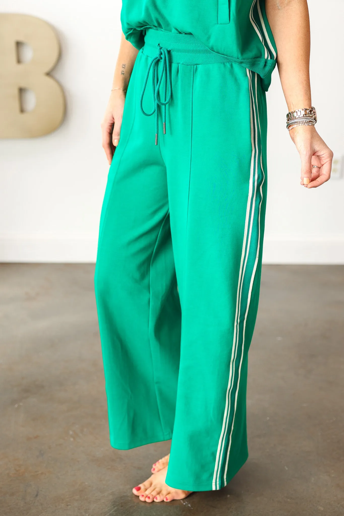 Athletic Pants - Green