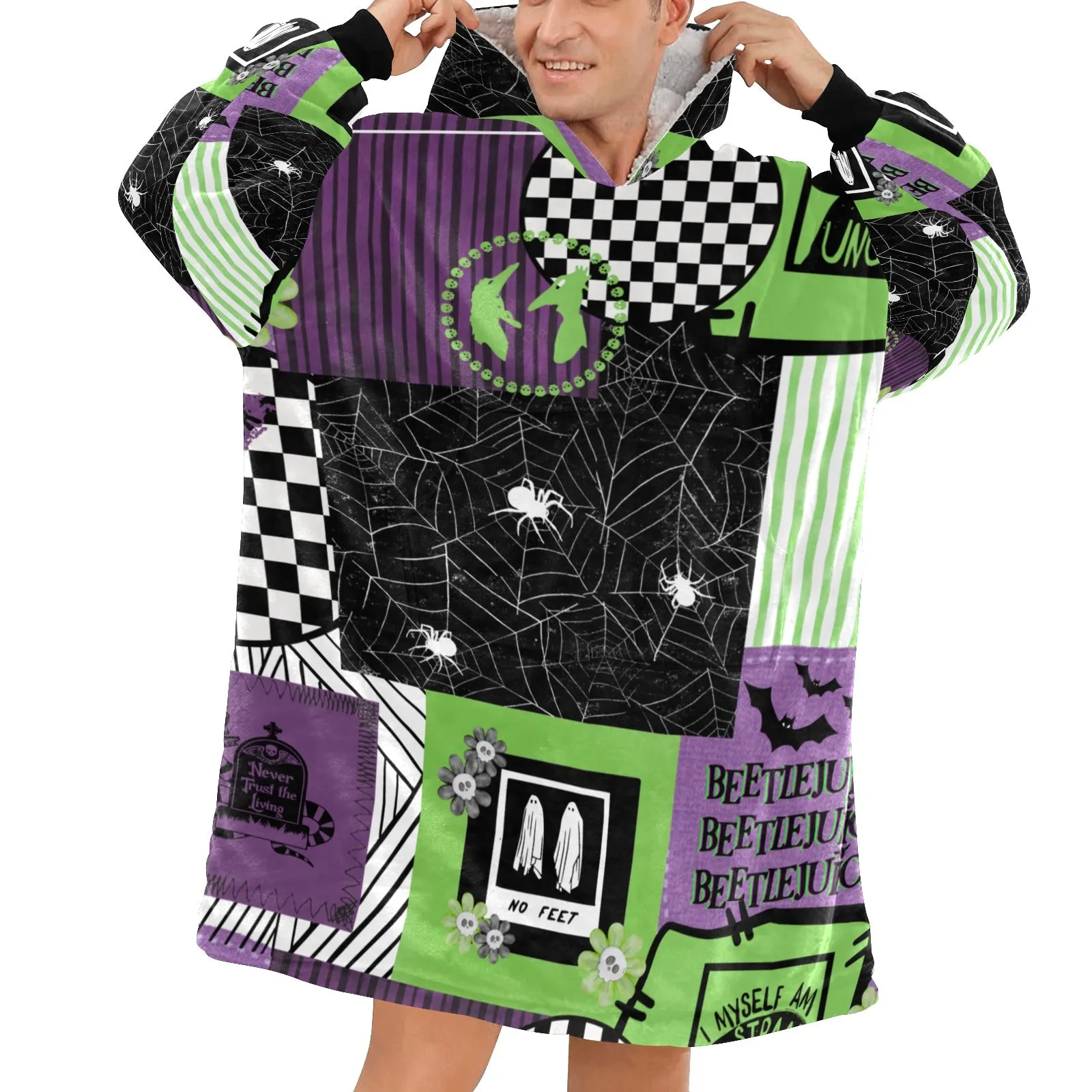 Beetle Guy - Hooded Blanket