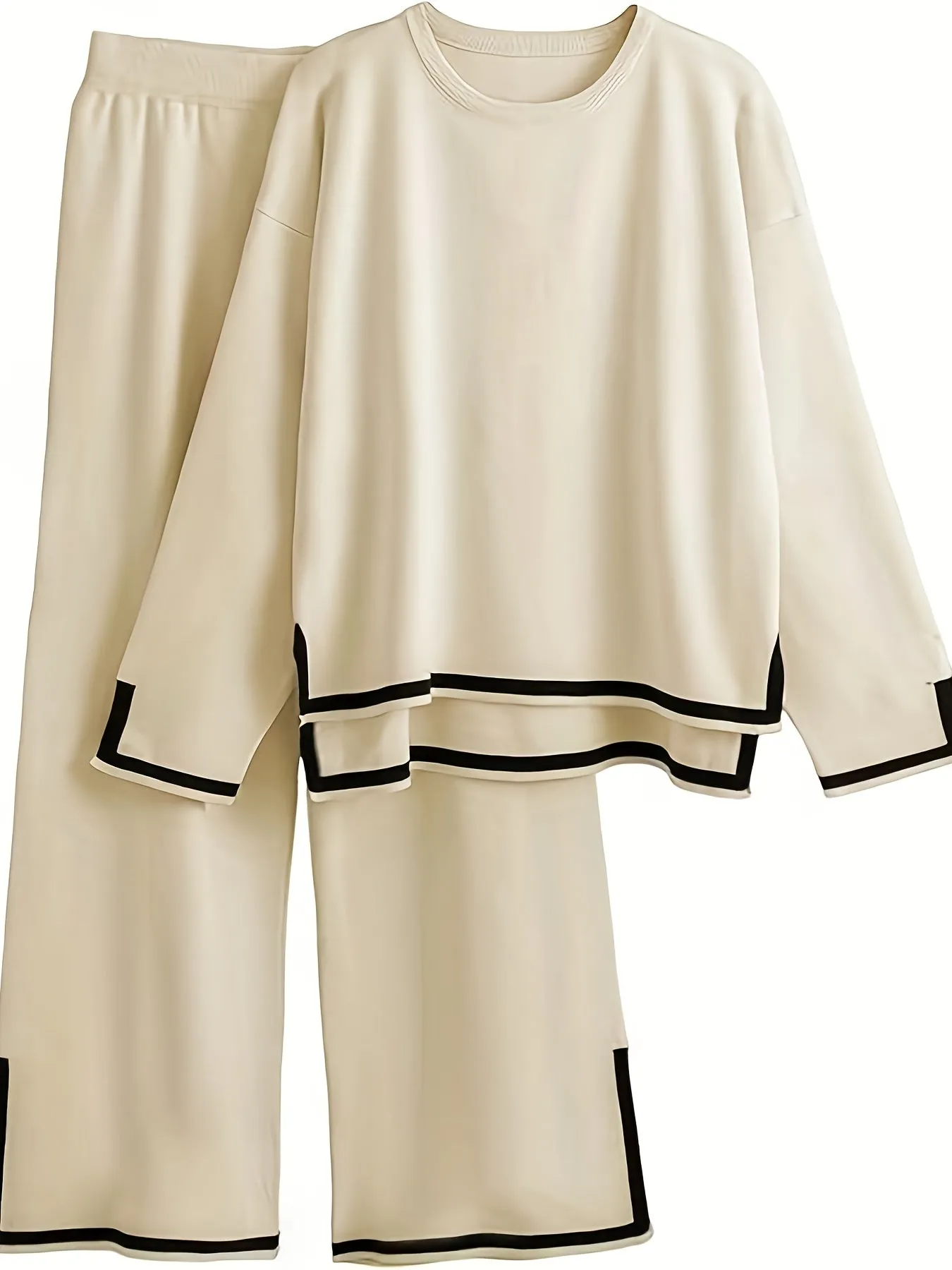 Blythe  Contrast Trim Lounge Set