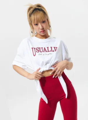 Bow Graphic Tee IL317