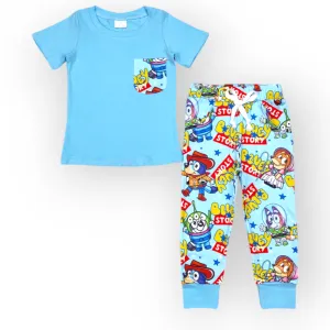 boys bluey lounge set