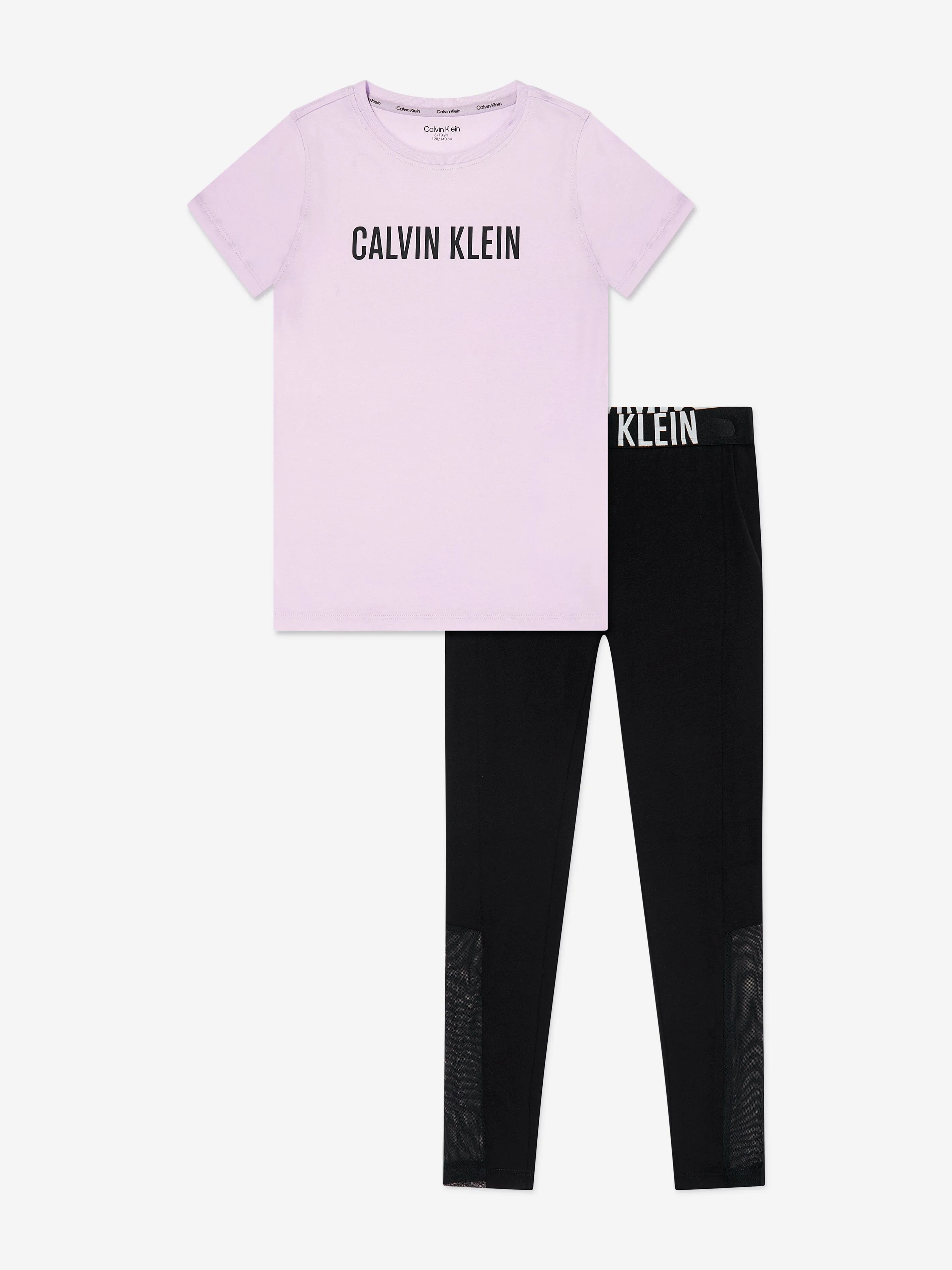 Calvin Klein Girls Pyjama Set in Lilac