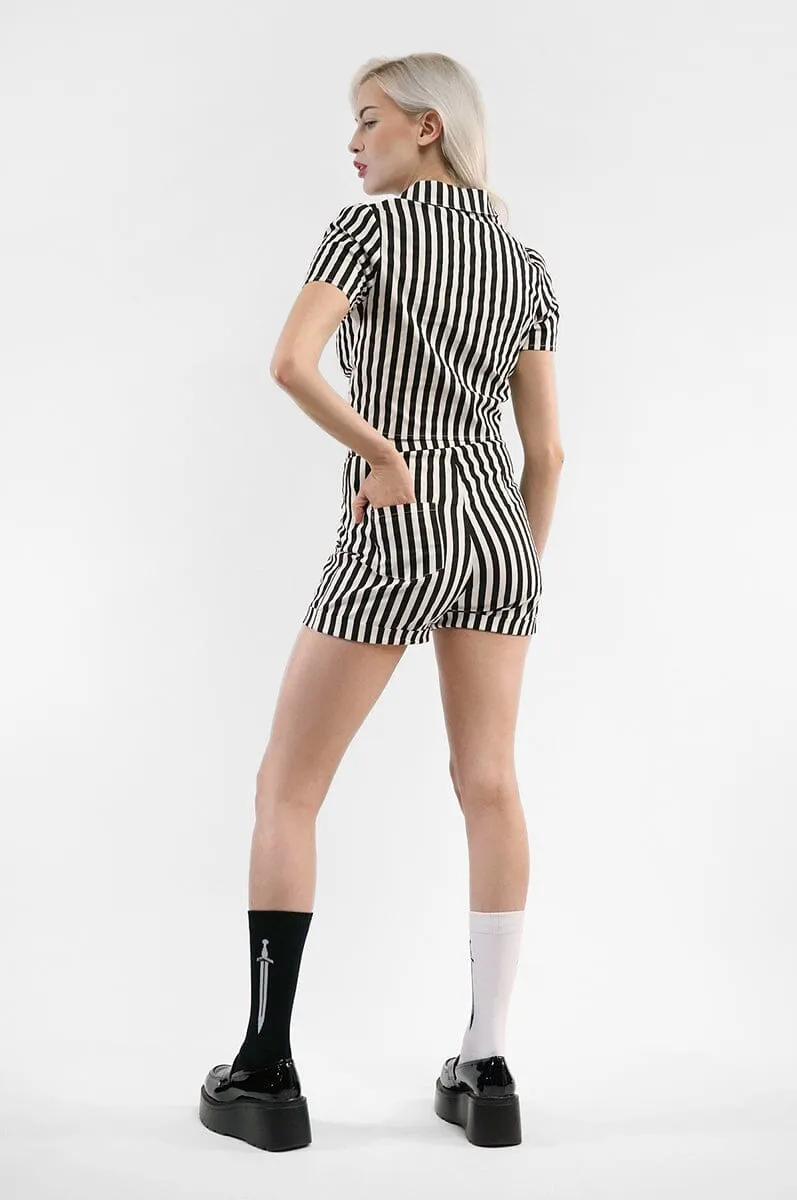 Connie Set - Beetlejuice Stripe