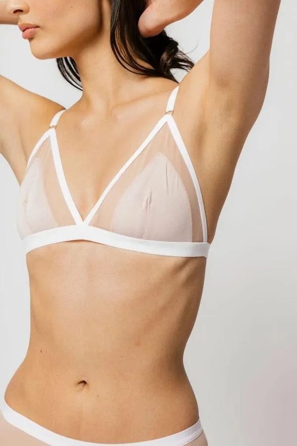 Contrast Bra (Milkshake)