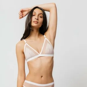 Contrast Bra (Milkshake)