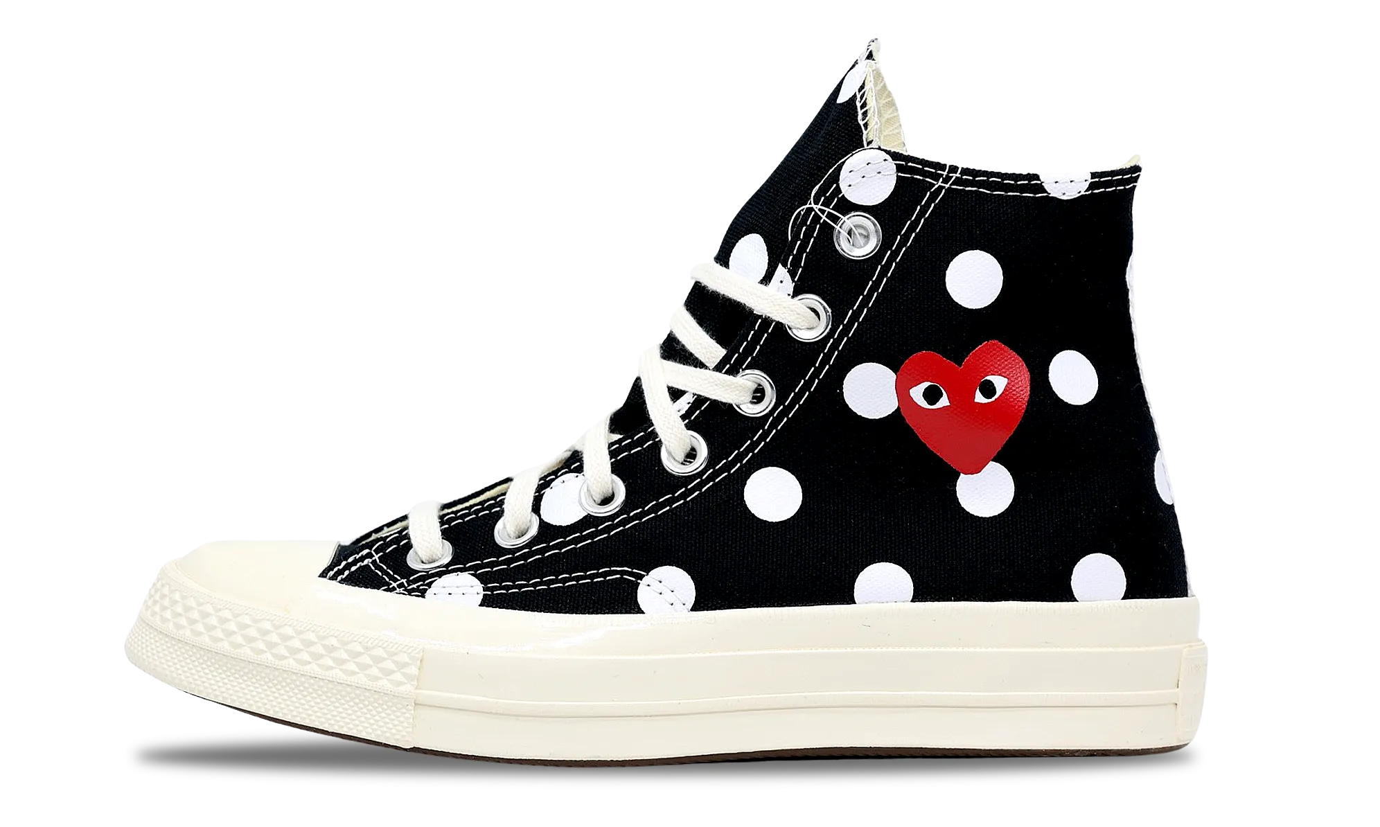 Converse Chuck Taylor Hi x CDG Comme Des Garcons PLAY Polka (157250C) Size 3-12