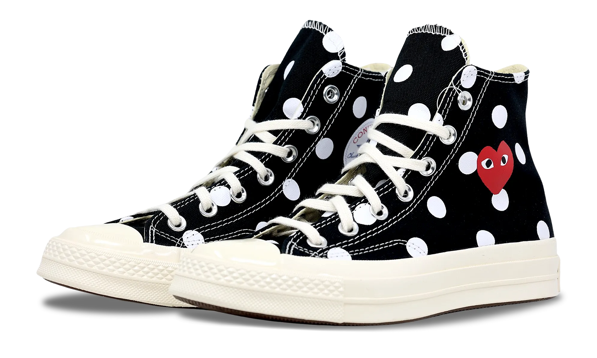 Converse Chuck Taylor Hi x CDG Comme Des Garcons PLAY Polka (157250C) Size 3-12