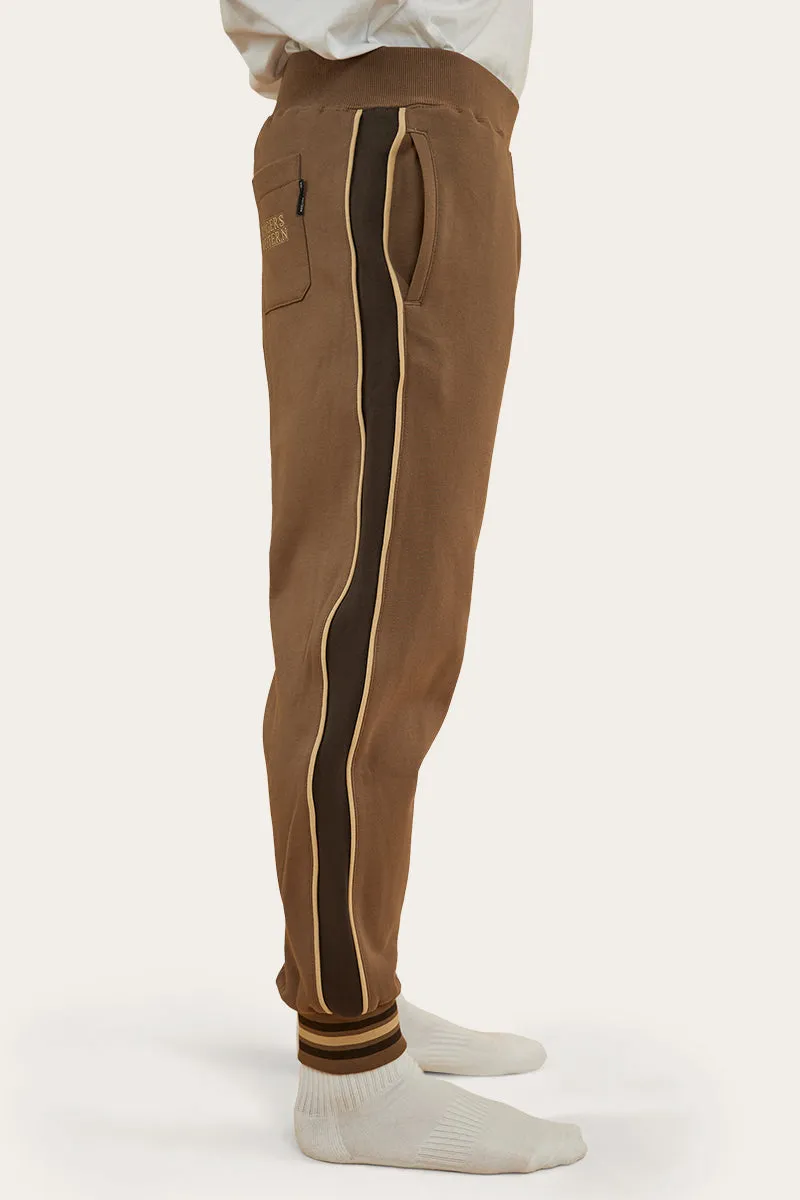 Davis Mens Trackpant - Mushroom/Charcoal