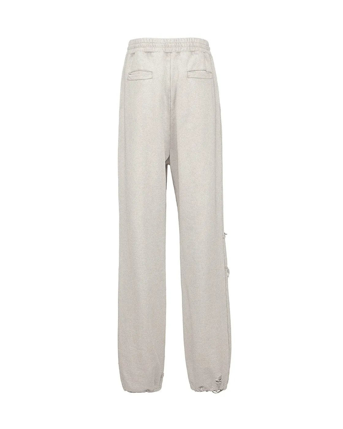 Distressed Spliced Sweatpants