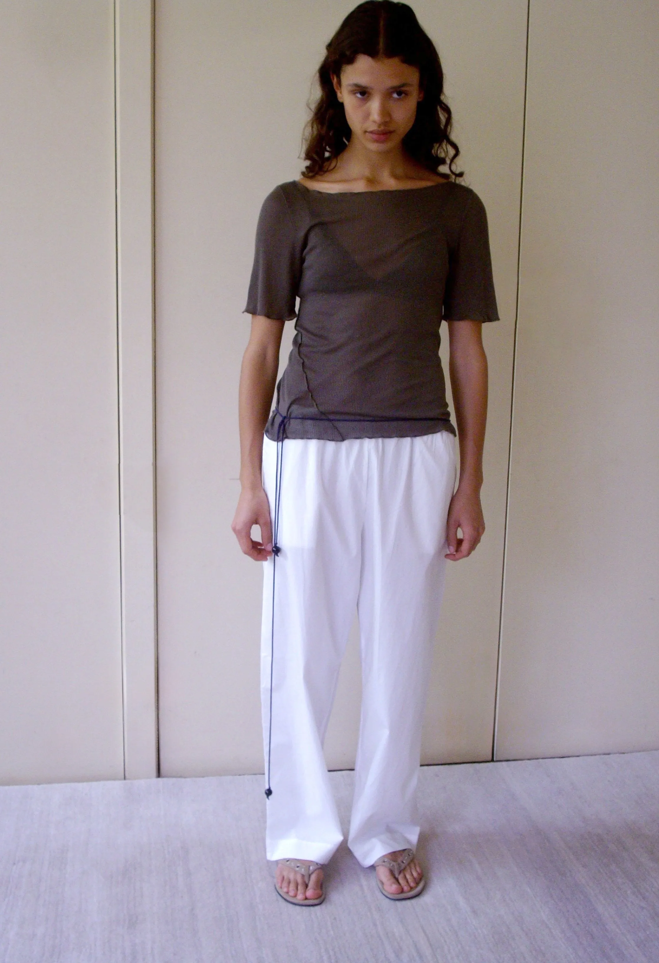 Ease Trouser - White