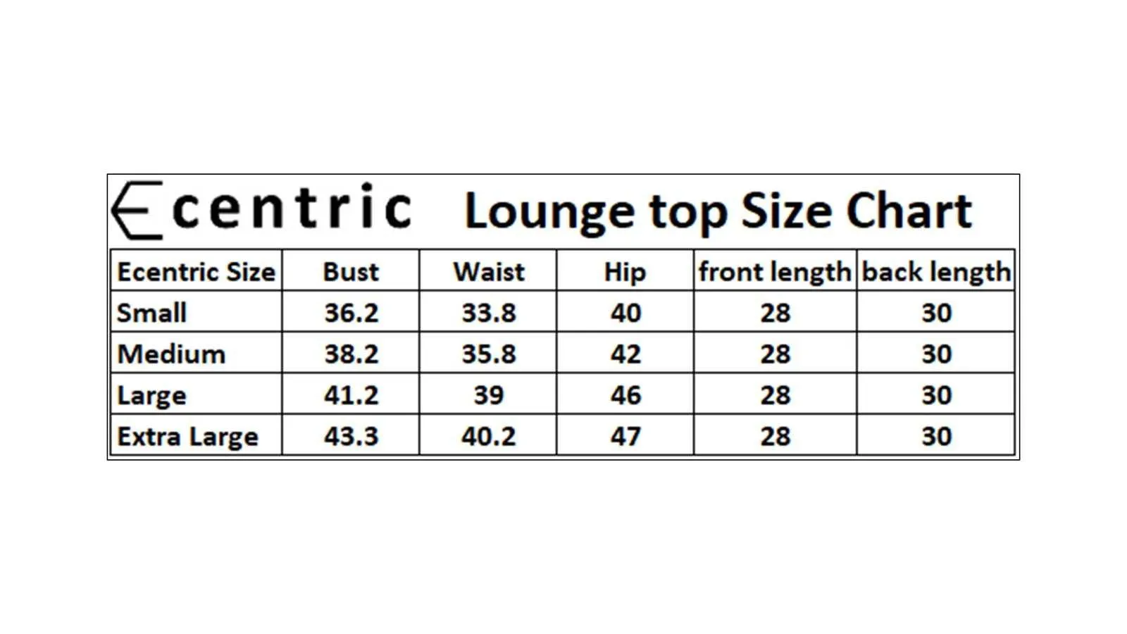 Ecentric Women's White and Beige Colour High Low Lounge Wear Set