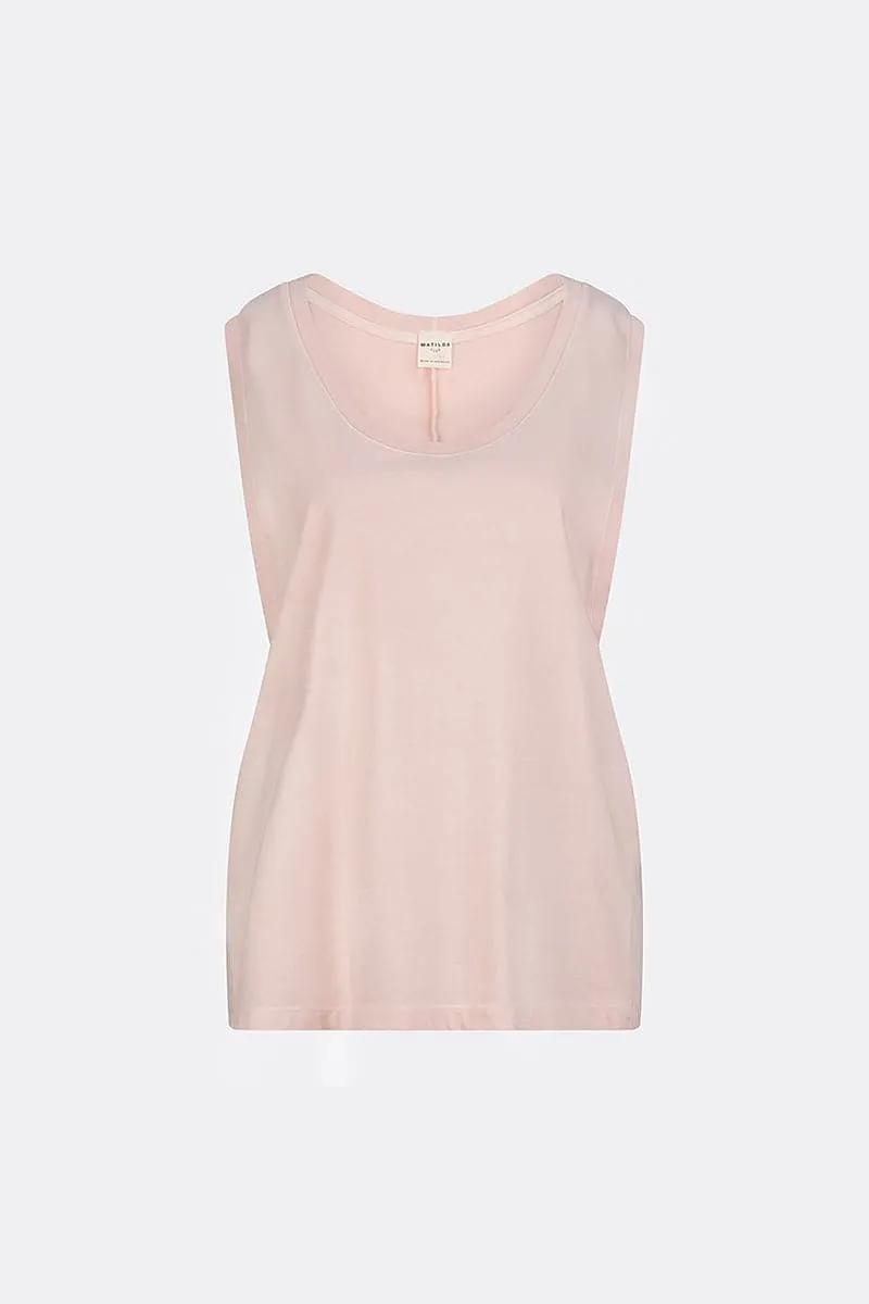 Elliot Tank Pink Sea Lake