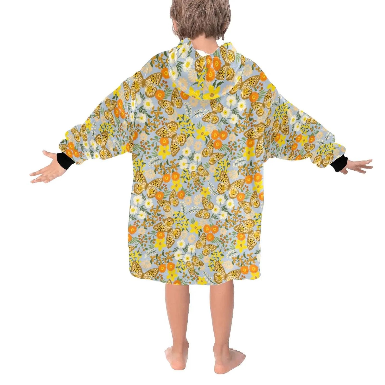 Flutterby Baby - Hooded Blanket