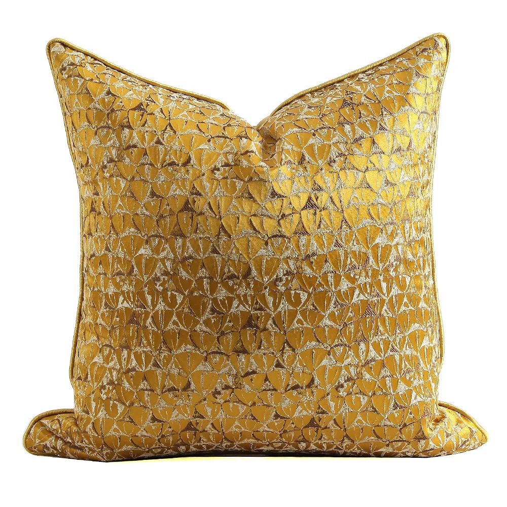 Gold and Brown Luxury Cushion Set