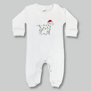 Jingle Dog Long Sleeve Romper