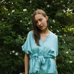 Kimono Loungewear Trouser Suit by Attique