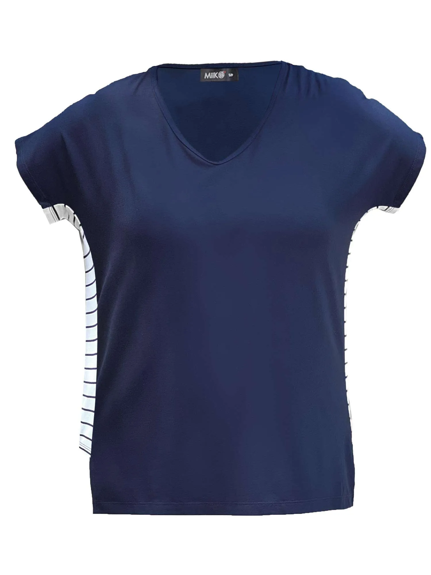 Kylie striped side band top - FINAL SALE