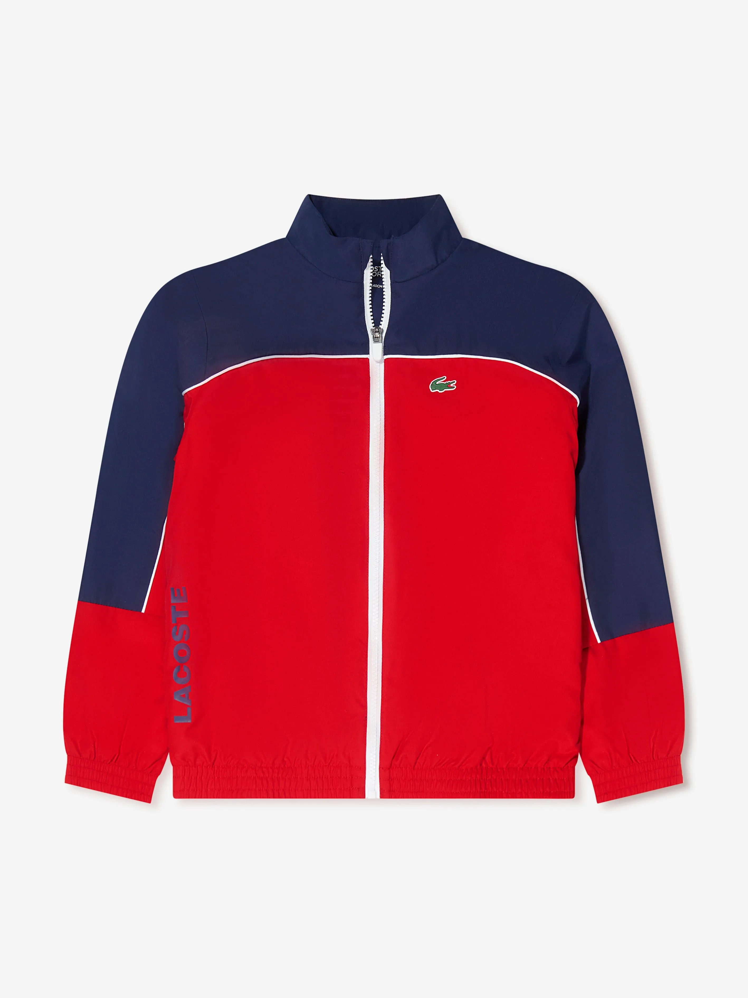 Lacoste Boys Colourblock Funnel Neck Tracksuit
