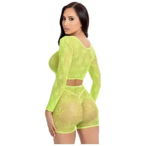 Leaf It To Me Short Set Green