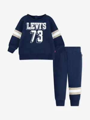 Levi's Baby Boys Varsity Tracksuit in Navy