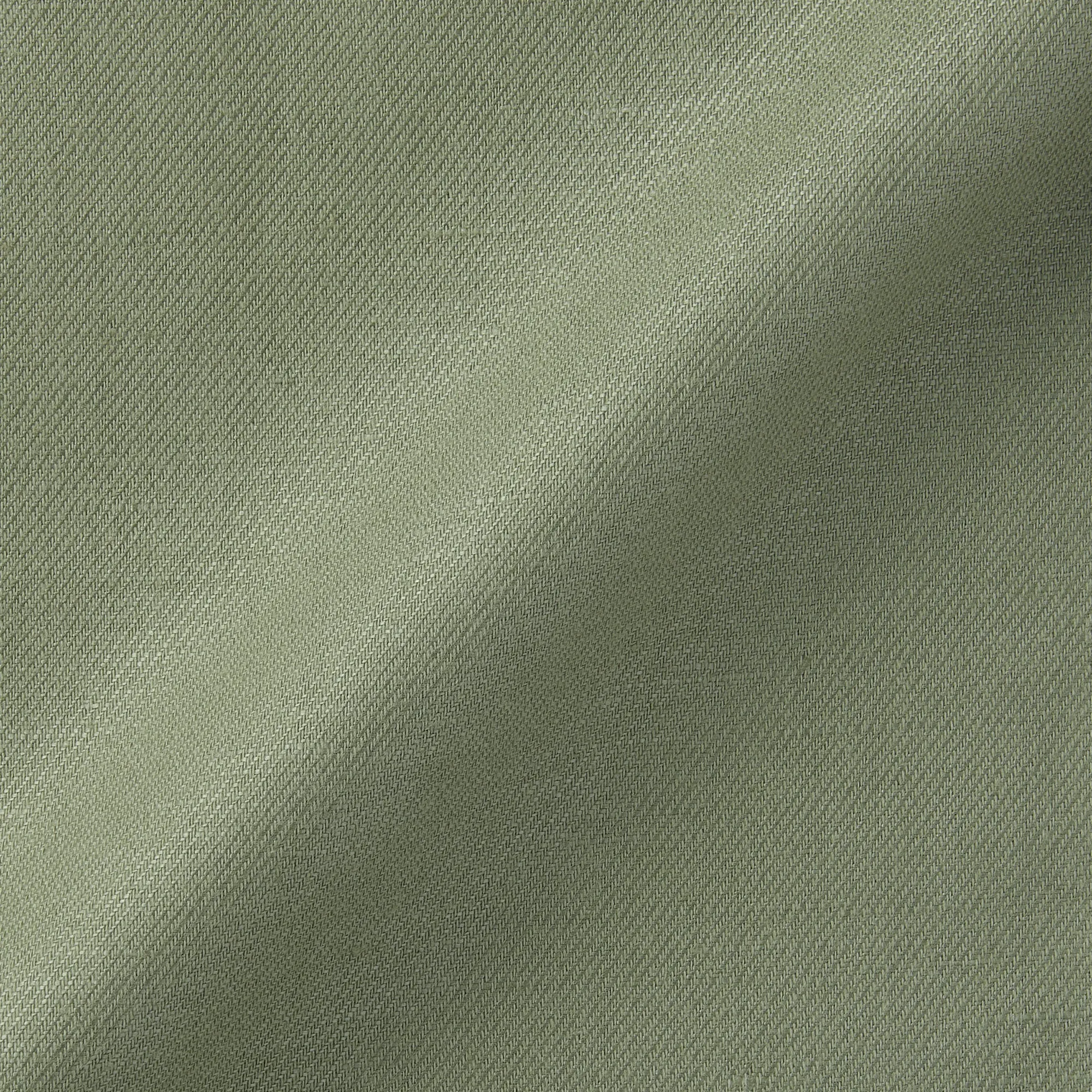 Men's Hemp Blend Twill Pleated Straight Pants