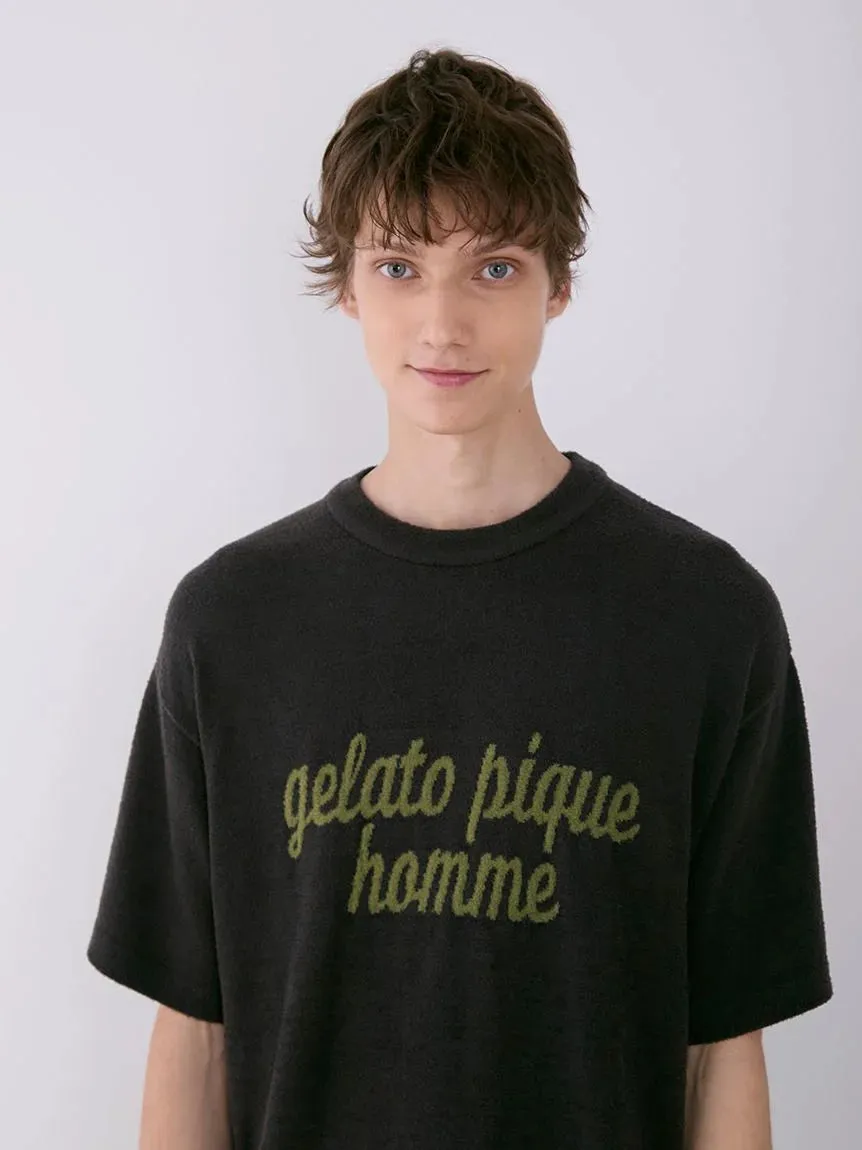 MEN'S Logo Pullover & Gingham Checked Shorts Loungewear Set