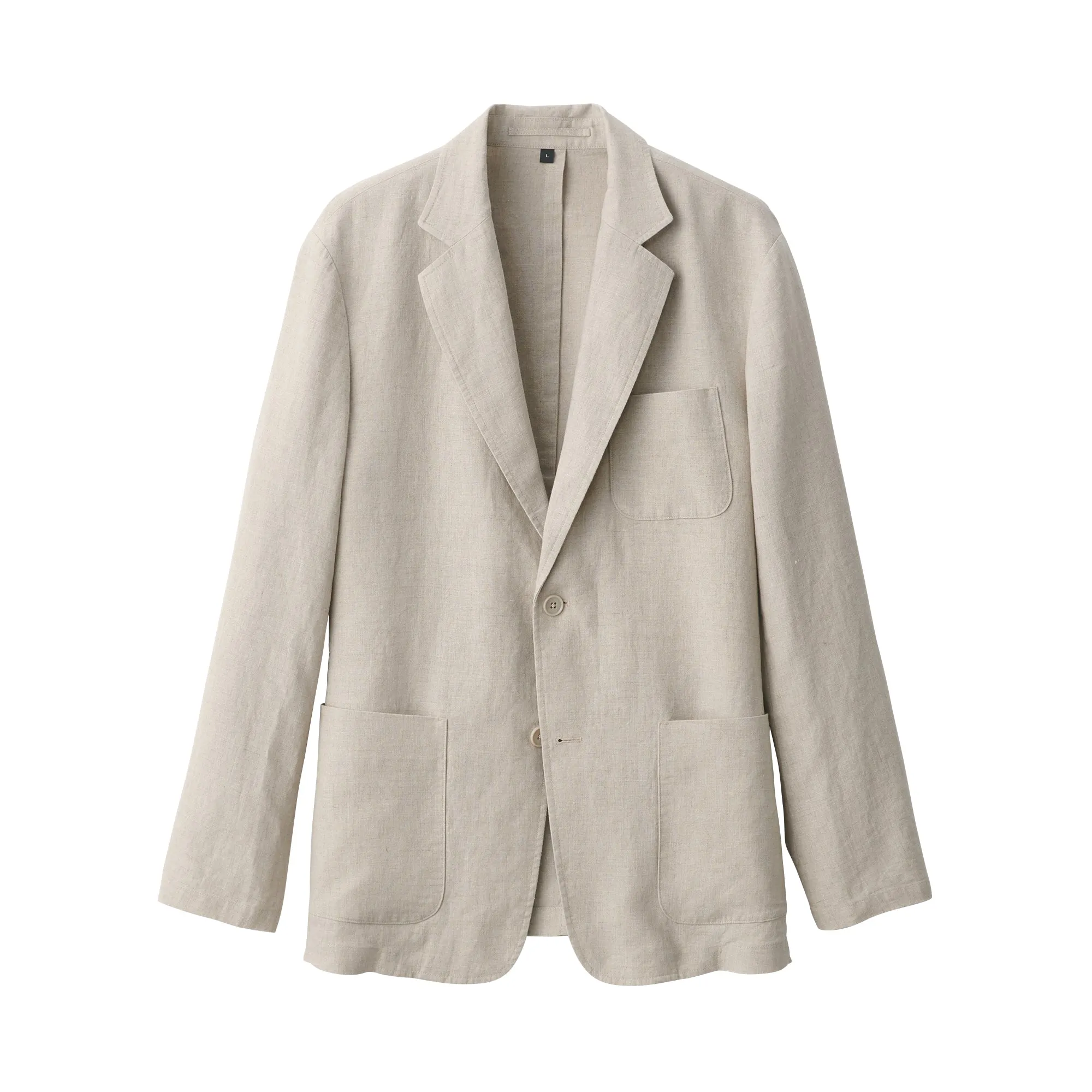 Men's Washed Linen Jacket