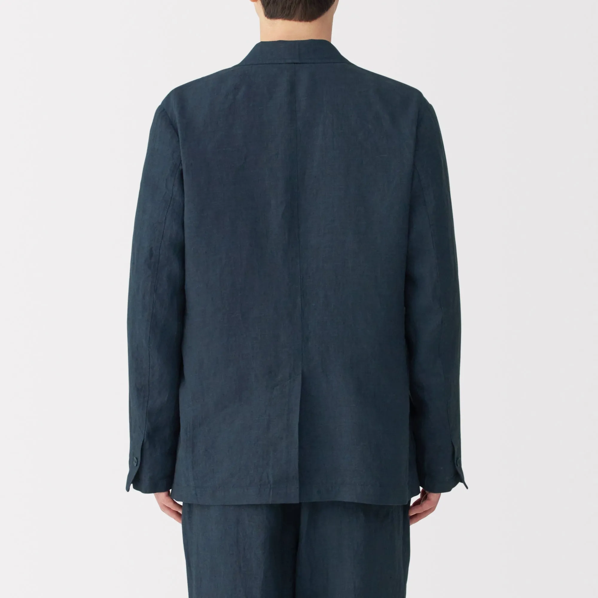 Men's Washed Linen Jacket