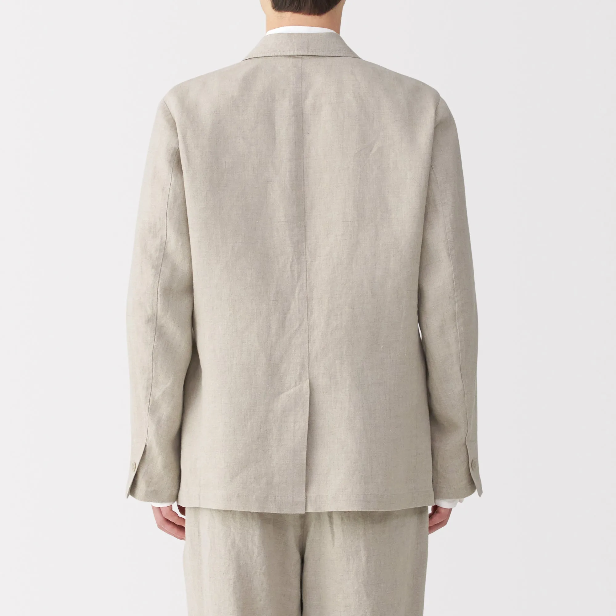 Men's Washed Linen Jacket