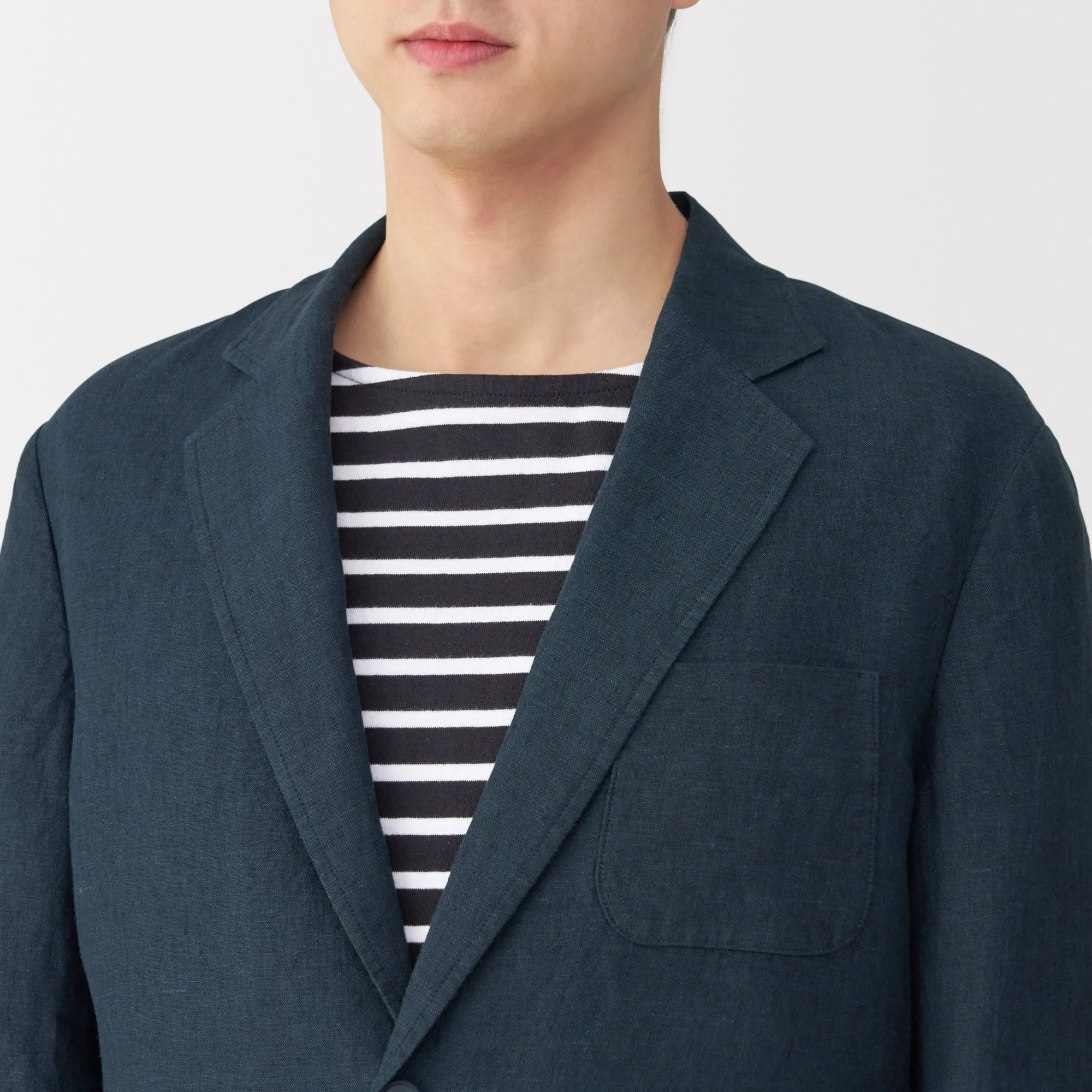 Men's Washed Linen Jacket