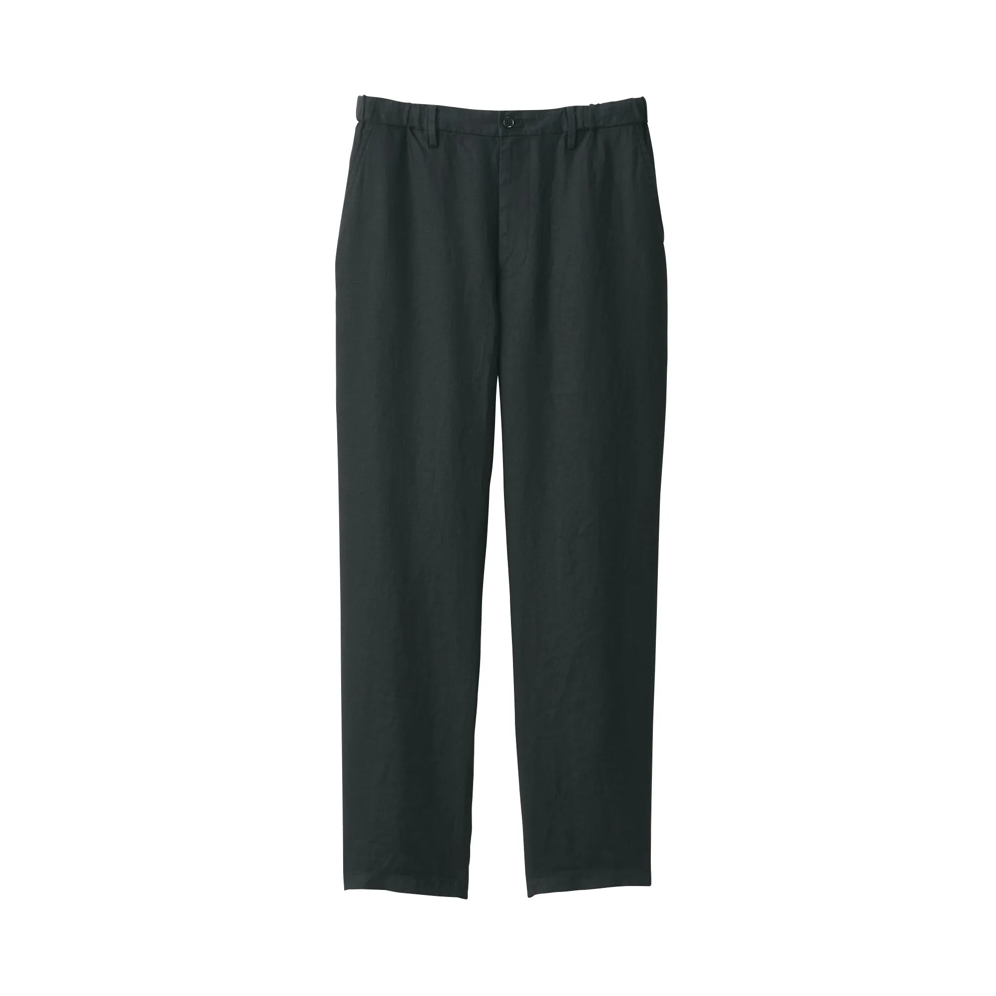Men's Washed Linen Tapered Pants