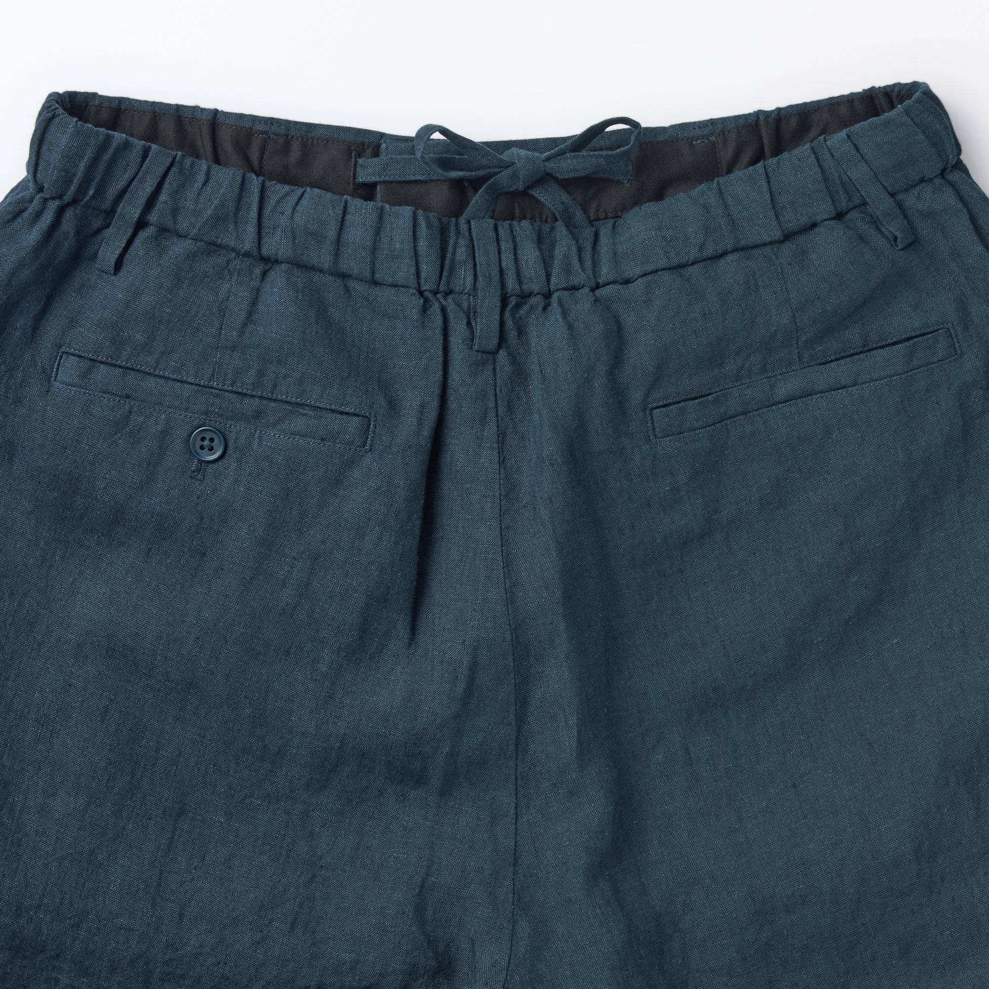 Men's Washed Linen Tapered Pants