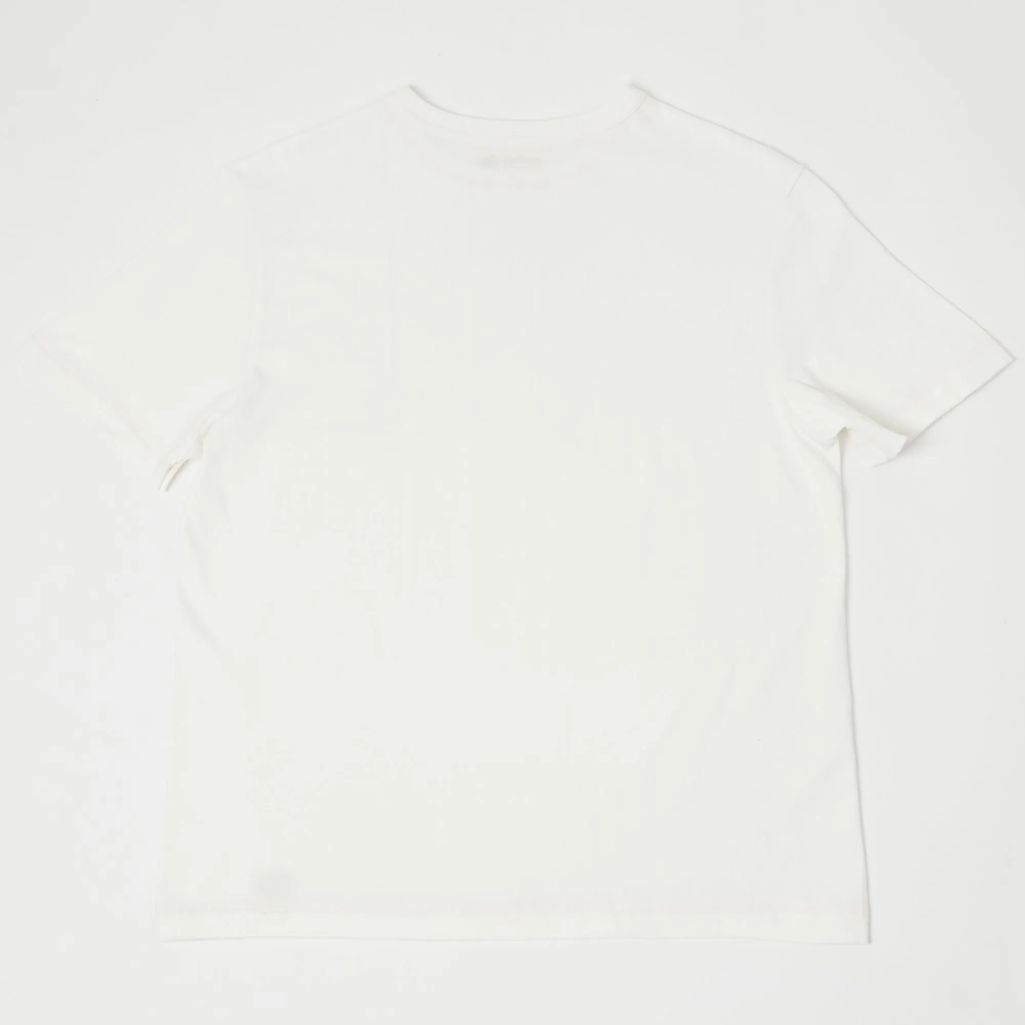 Merz b. Schwanen 214 Crew Neck Tee - White