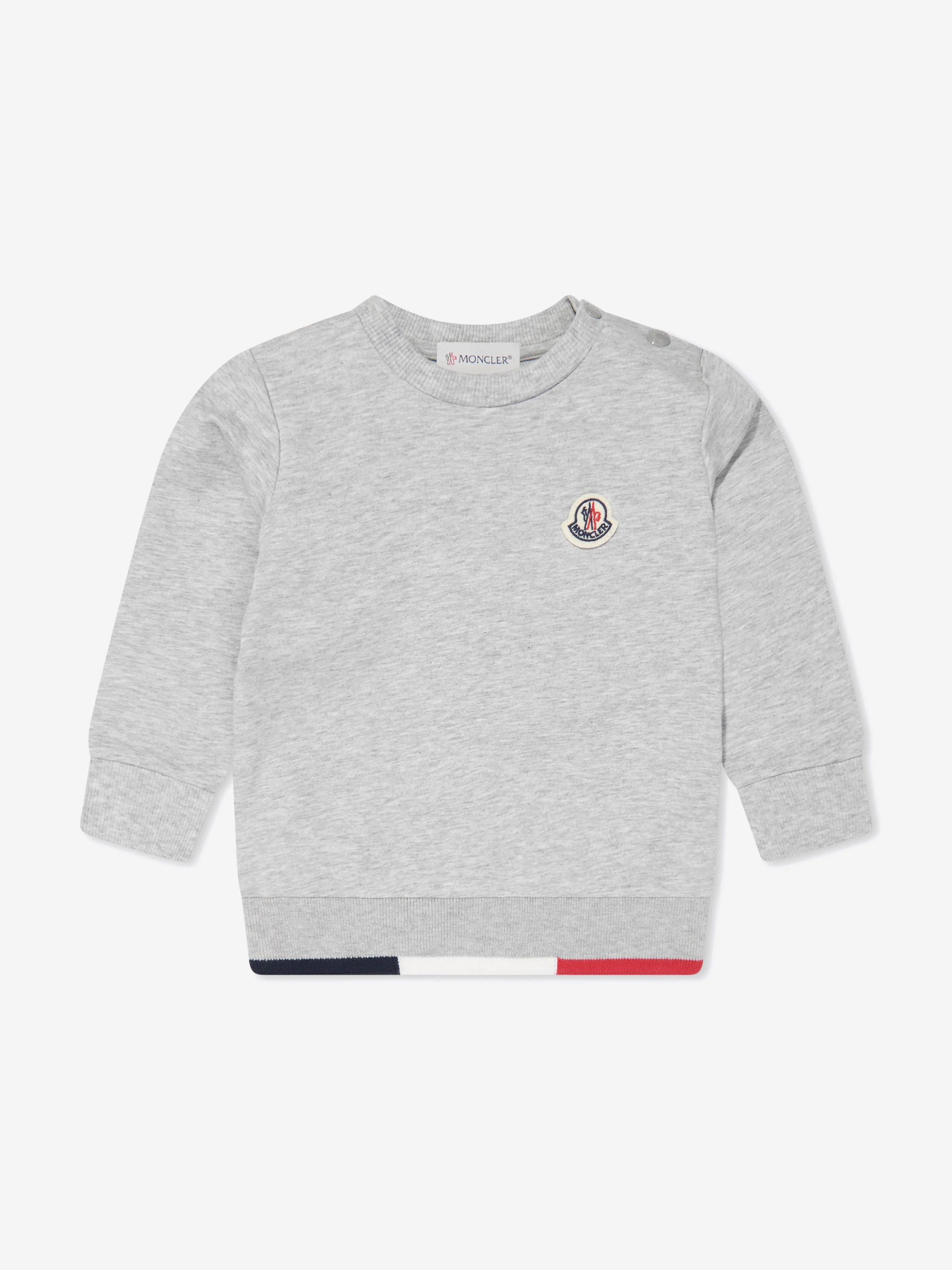 Moncler Enfant Baby Boys Logo Tracksuit in Grey