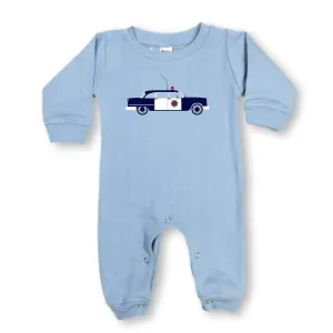 Police Car Long Sleeve Infant Romper