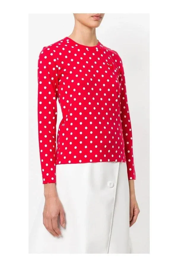 Polka Dot Heart Logo T-Shirt