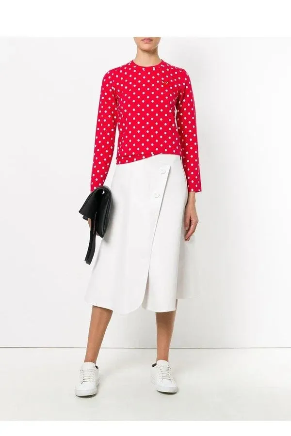 Polka Dot Heart Logo T-Shirt