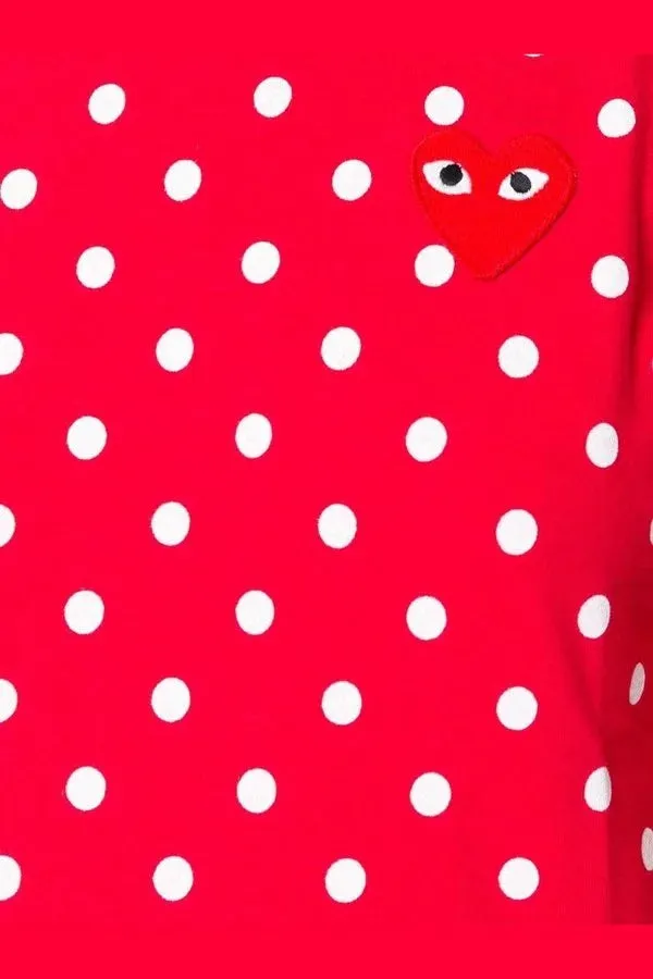 Polka Dot Heart Logo T-Shirt