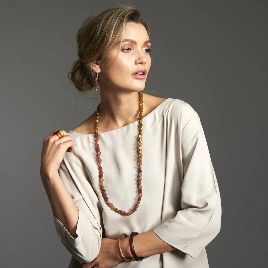 Polka Luka - Silk Road Long Combination Necklace
