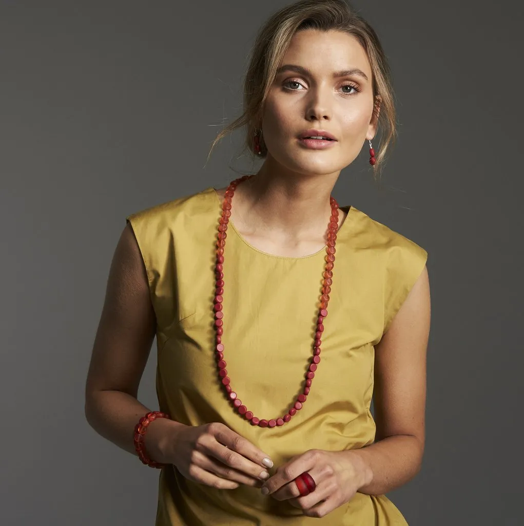 Polka Luka - Silk Road Long Combination Necklace
