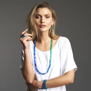 Polka Luka - Silk Road Long Combination Necklace