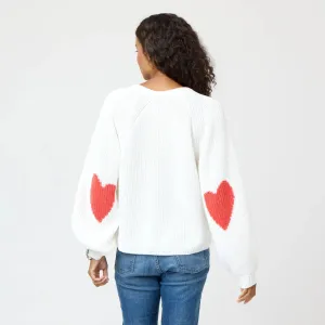 Ricki Imperfect Heart Sweater (Natural)