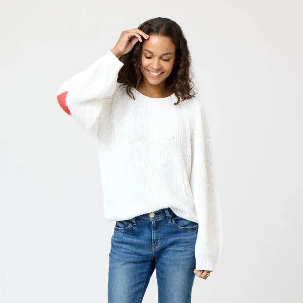 Ricki Imperfect Heart Sweater (Natural)