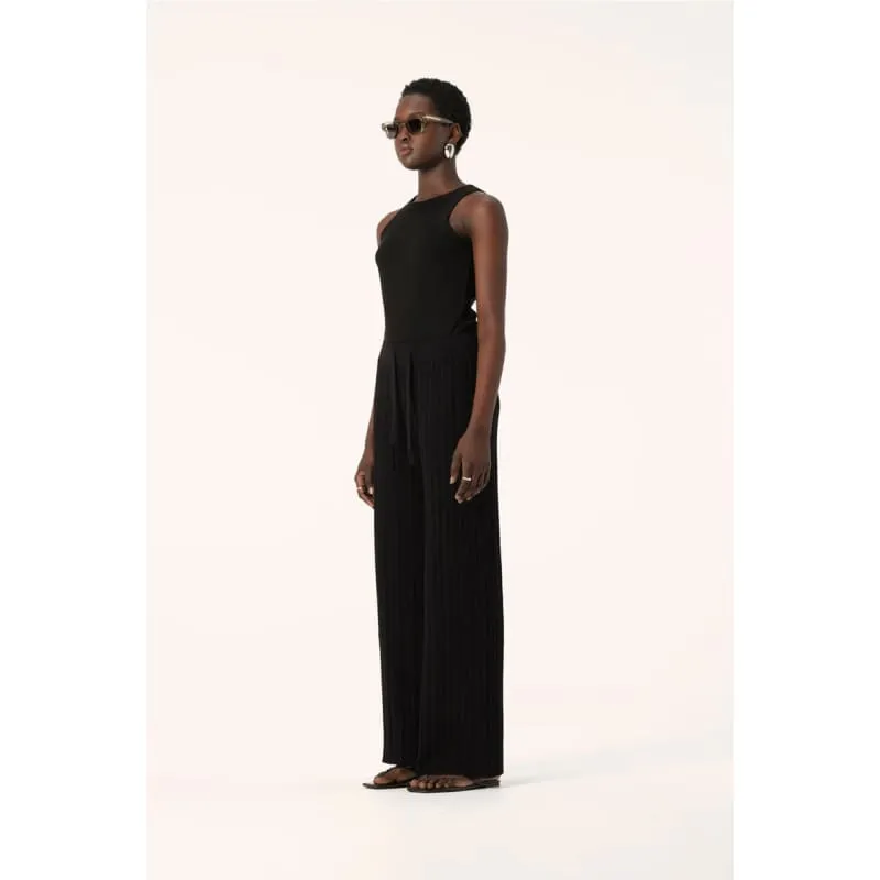 Roberta Knit Pant | Black
